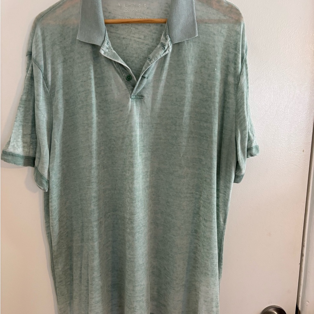 Men's Green Polo Shirt